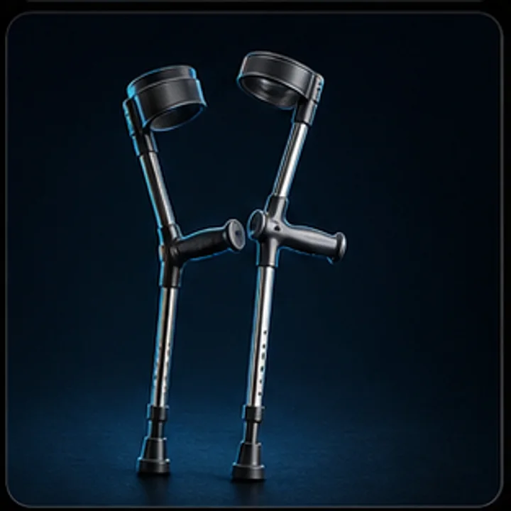 Forearm Crutches product render