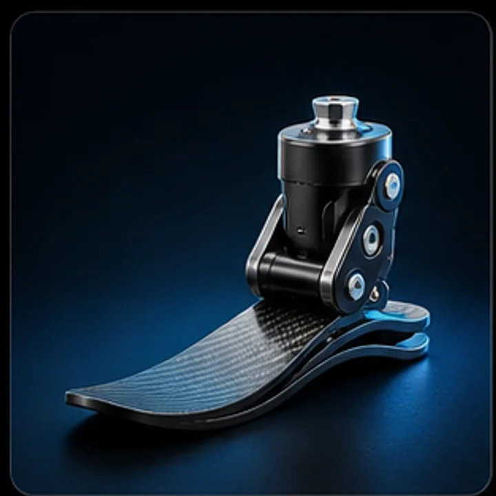 Dynamic Prosthetic Foot product render